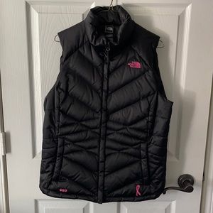 North Face vest.